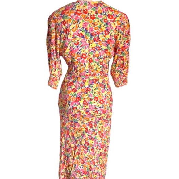RIXO For Target Multicolor Floral Puff Sleeve Dress Limited Edition size… - Picture 8 of 14